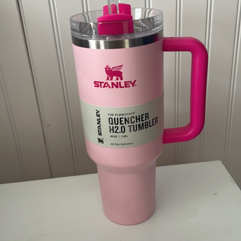 Stanley Pink Flamingo 40 oz tumbler